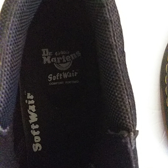 Dr. Martens Black Combat Moto Boots - Picture 12 of 13